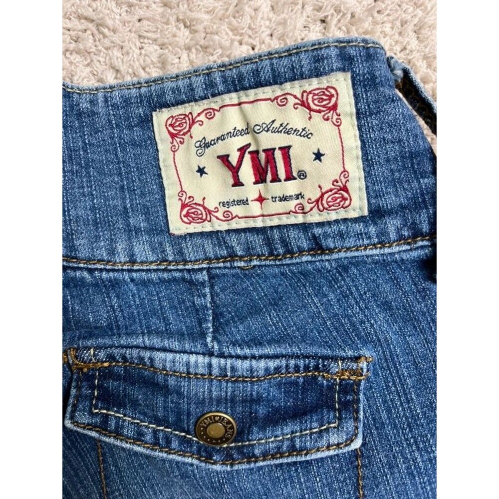 Vintage YMI low rise flare jeans size 0